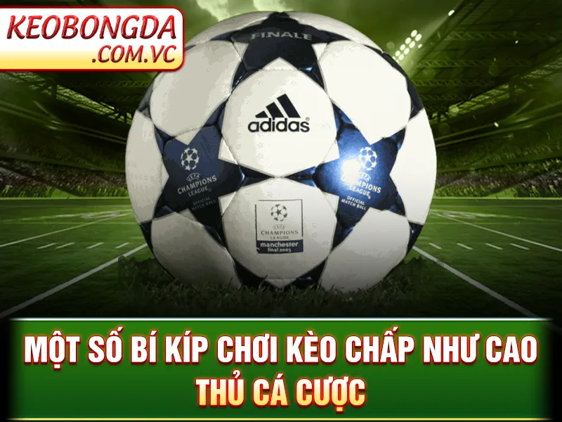 Kèo Chấp Bóng Đá - Một số bí kíp chơi kèo chấp như cao thủ cá cược